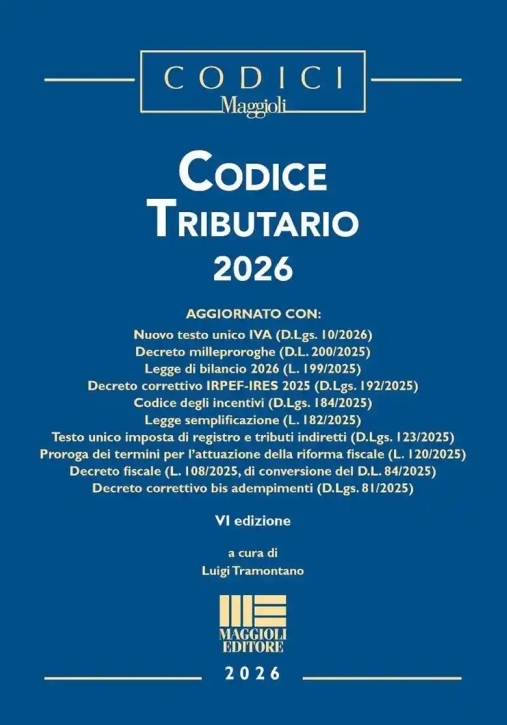 Immagine 0 di Codice Tributario 2026