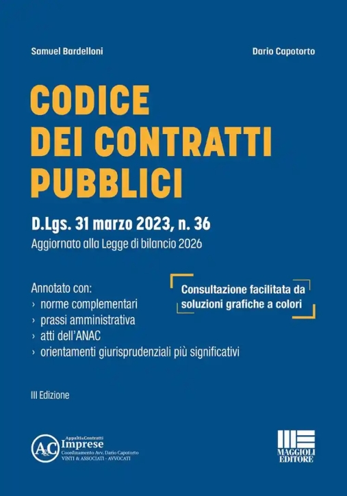 Immagine 0 di Codice Dei Contratti Pubblici 3ed.