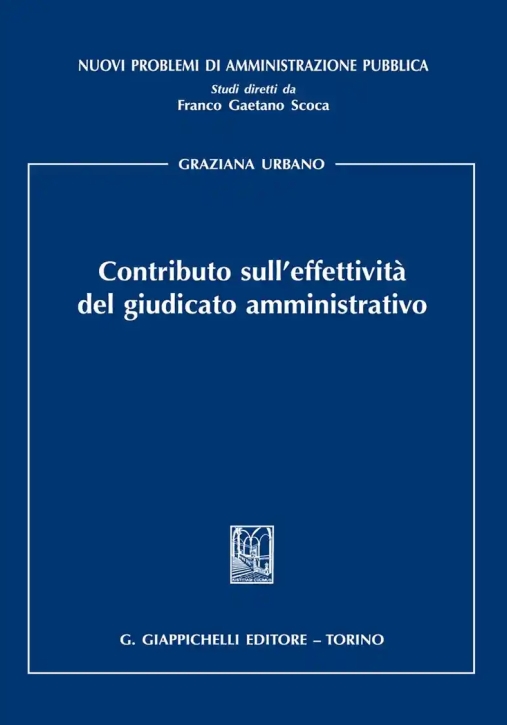 Immagine 0 di Contributo Sull'effettivita'