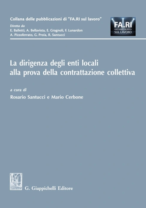 Immagine 0 di Dirigenza Degli Enti Locali Al