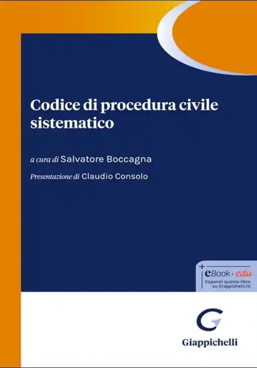 Immagine 0 di Codice Sistem. Proc.civile