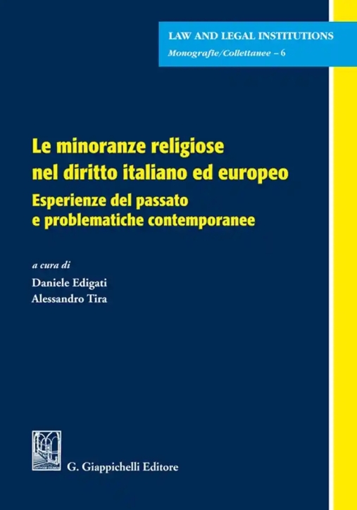 Immagine 0 di Minoranze Religiose Nel Dir.italiano