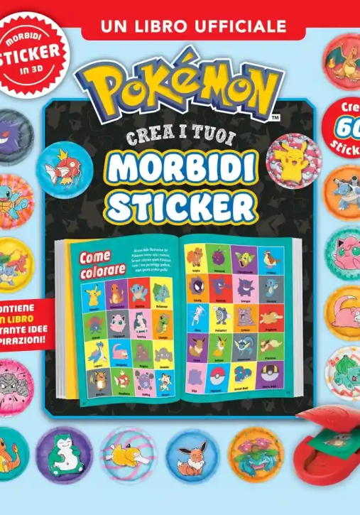 Immagine 0 di Pokemon. Crea I Tuoi Morbidi Sticker