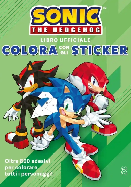 Immagine 0 di Sonic The Hedgehog. Colora Con Gli Sticker