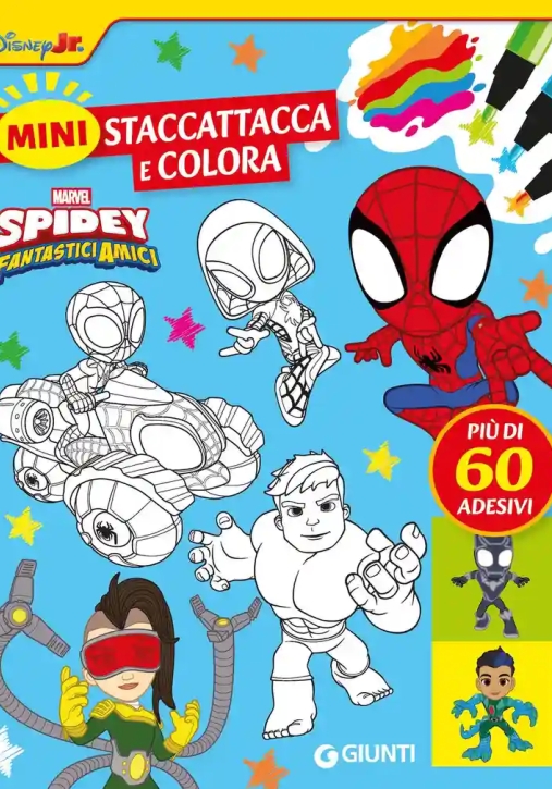 Immagine 0 di Spidey Mini Staccattacca&colora