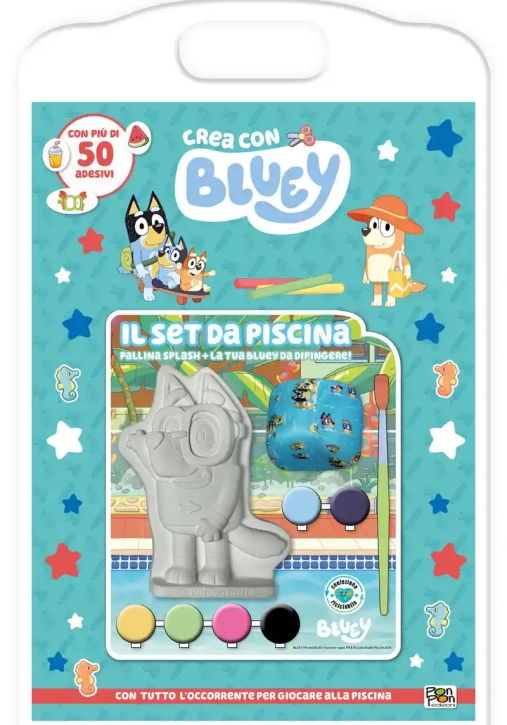 Immagine 0 di Crea Con Bluey + Set Da Piscina. Ediz. A Colori