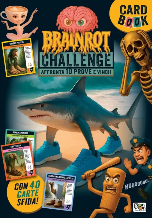 Immagine 0 di Brainrot Challenge! Brainrot. Card Book. Ediz. A Colori