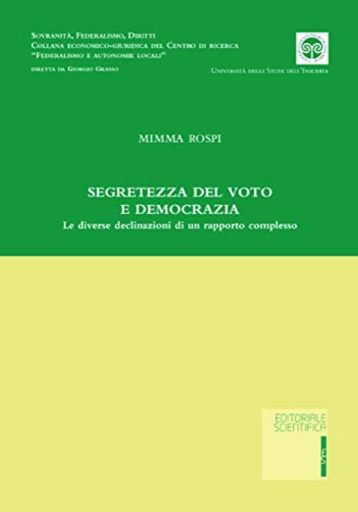 Immagine 0 di Segretezza Voto Democrazia