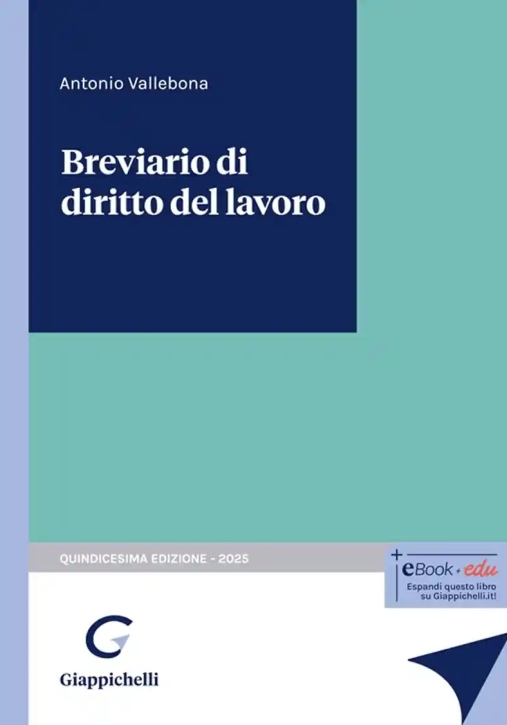 Immagine 0 di Breviario Diritto Del Lavoro 14ed