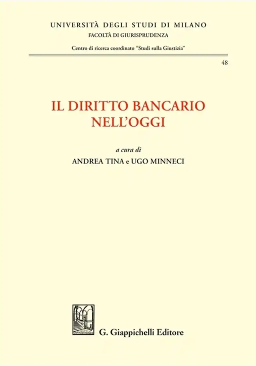 Immagine 0 di Diritto Bancario Nell'oggi