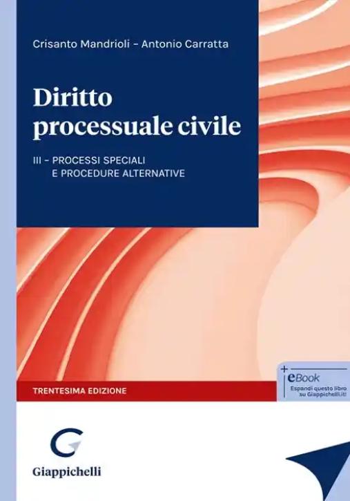 Immagine 0 di Diritto Process.civile 3 30ed