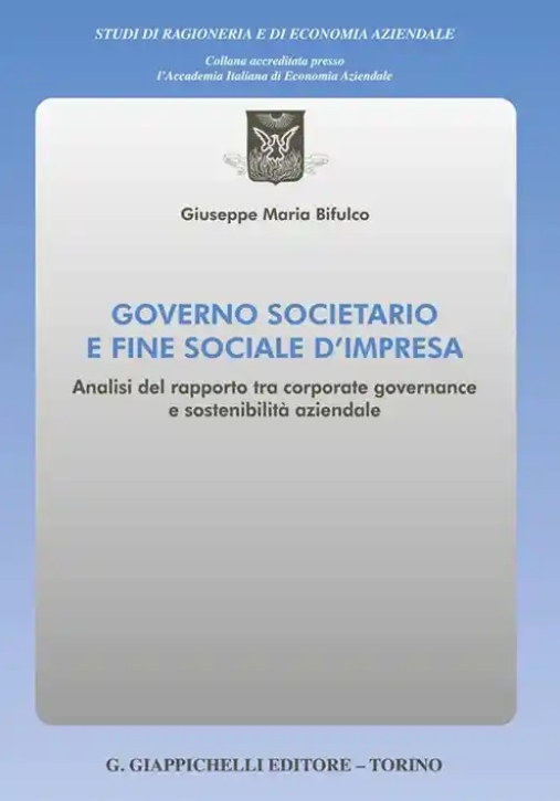 Immagine 0 di Governo Societario Fine Sociale Impresa