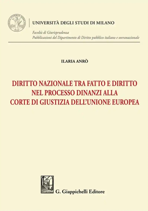 Immagine 0 di Diritto Nazionale E Corte Di Giustizia