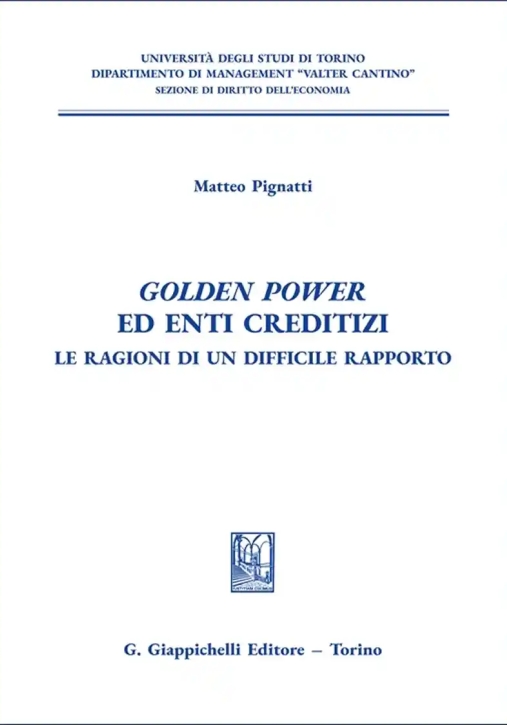 Immagine 0 di Golden Power Ed Enti Creditizi