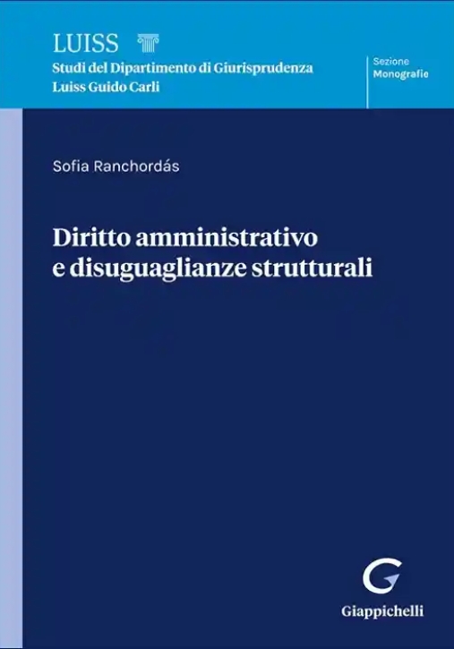 Immagine 0 di Diritto Amm.vo Disuguaglianze Struttur.
