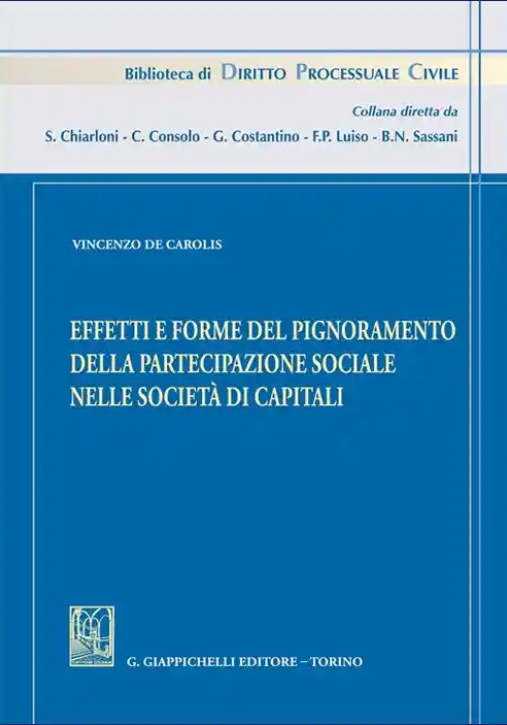Immagine 0 di Effetti E Forme Pignoramento Part.statal