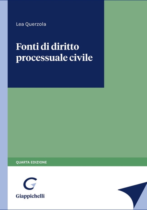 Immagine 0 di Fonti Diritto Processuale Civile 4ed.