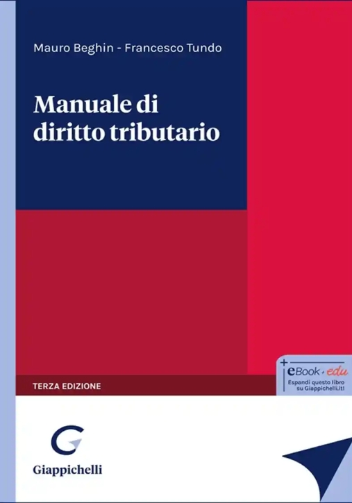 Immagine 0 di Manuale Diritto Tributario 3ed.