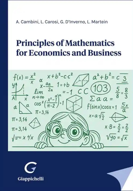 Immagine 0 di Principles Of Mathematics For Economics