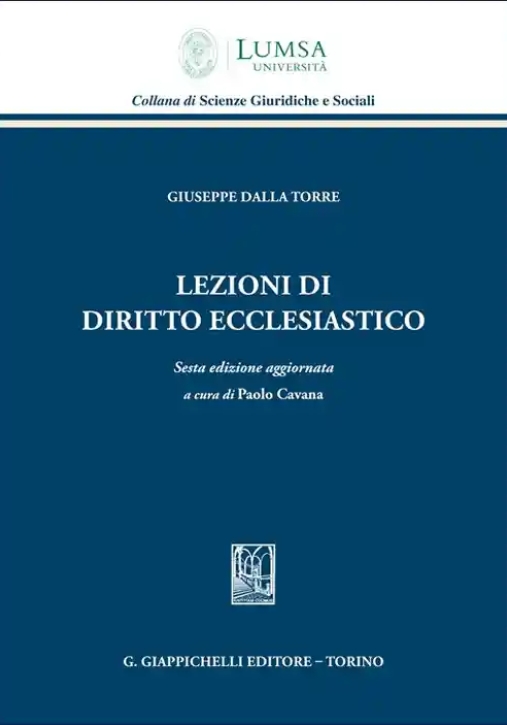 Immagine 0 di Lezioni Diritto Ecclesiastico 6ed.agg.