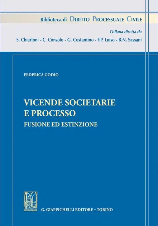 Immagine 0 di Vicende Societarie E Processo