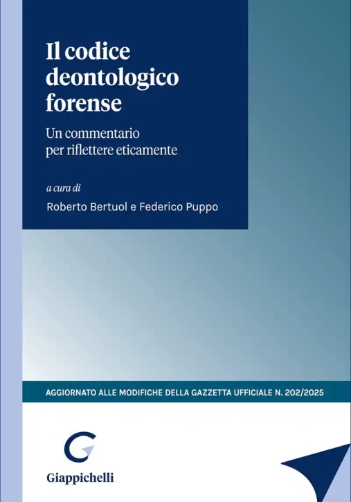Immagine 0 di Codice Deontologico Forense