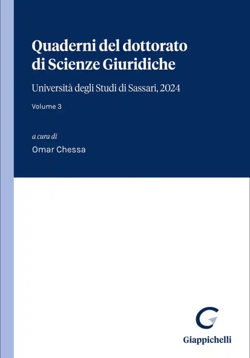 Immagine 0 di Quaderni Di Dottorato Scienze Giurid.