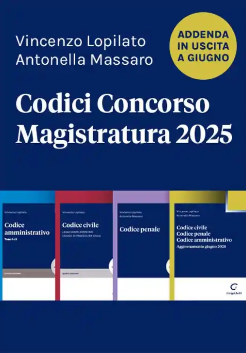 Immagine 0 di Kit 3 Codici Magistratura 2025 Add.2025
