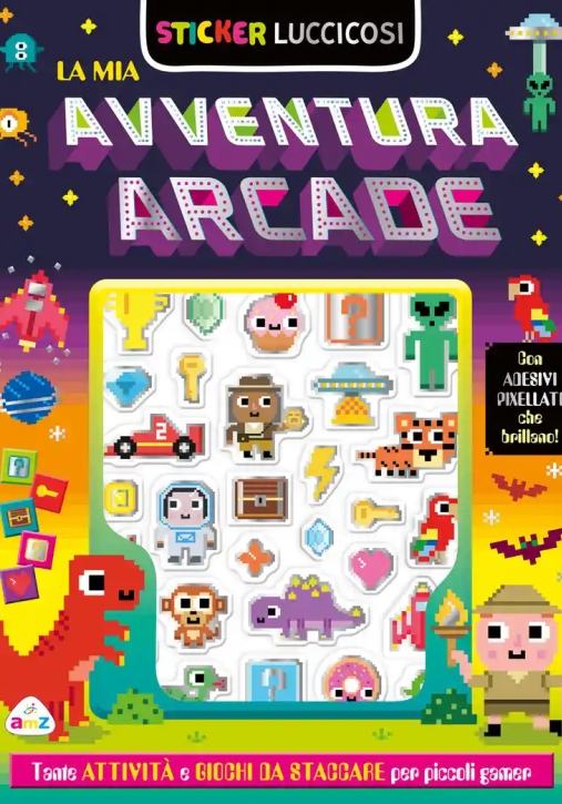 Immagine 0 di Stickers Luccicosi La Mia Avventura Arcade