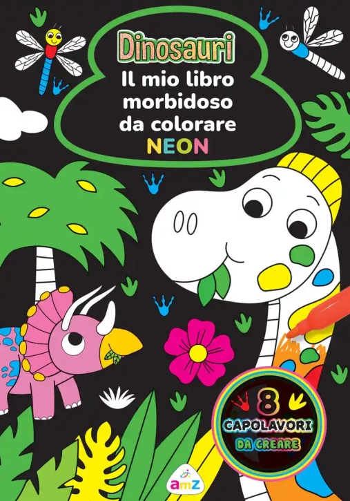Immagine 0 di Dinosauri. Il Mio Libro Morbidoso Da Colorare