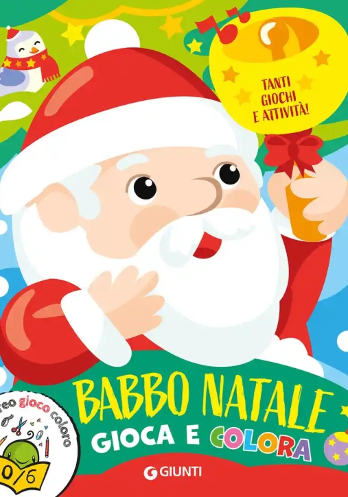 Immagine 0 di Babbo Natale Gioca E Colora (sagomato)
