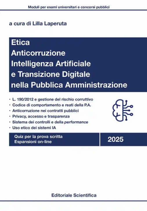 Immagine 0 di Etica Anticorruzione Intell.artificiale