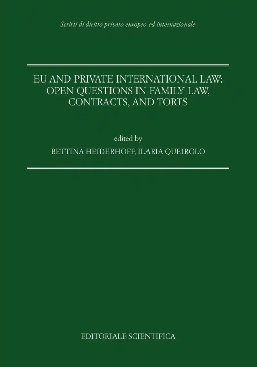 Immagine 0 di Ue And Private Intern. Law