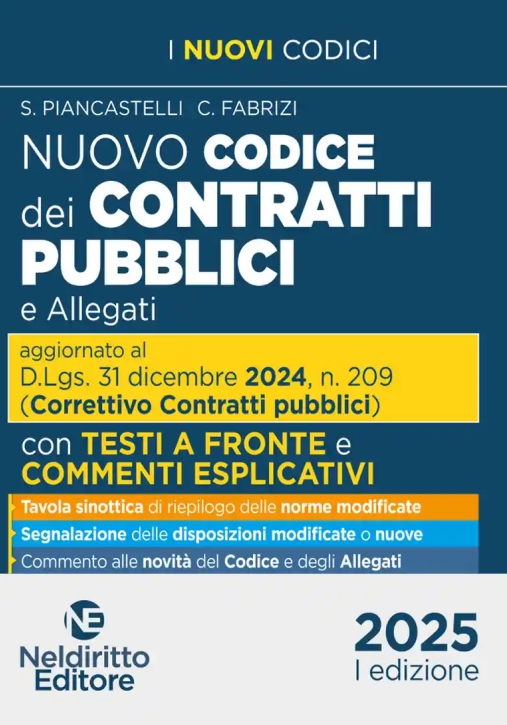 Immagine 0 di Codice Contratti Pubblici Testo A Fronte