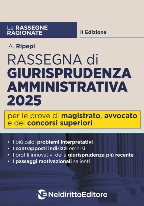 Immagine 0 di Rassegna Giurisprudenza Amm.va 2ed.2025