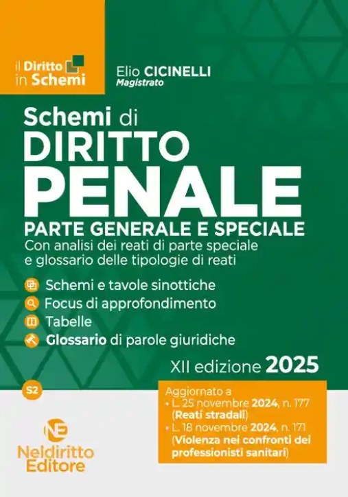 Immagine 0 di Schemi Diritto Penale 2025 12ed.