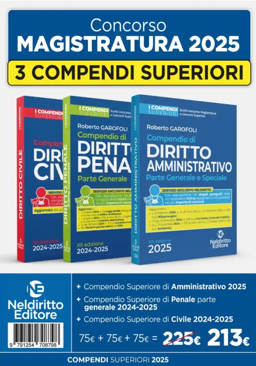 Immagine 0 di Kit 3v - Compendi Superiori