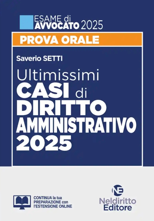 Immagine 0 di Ultimissimi Casi Dir.amm.vo 2025