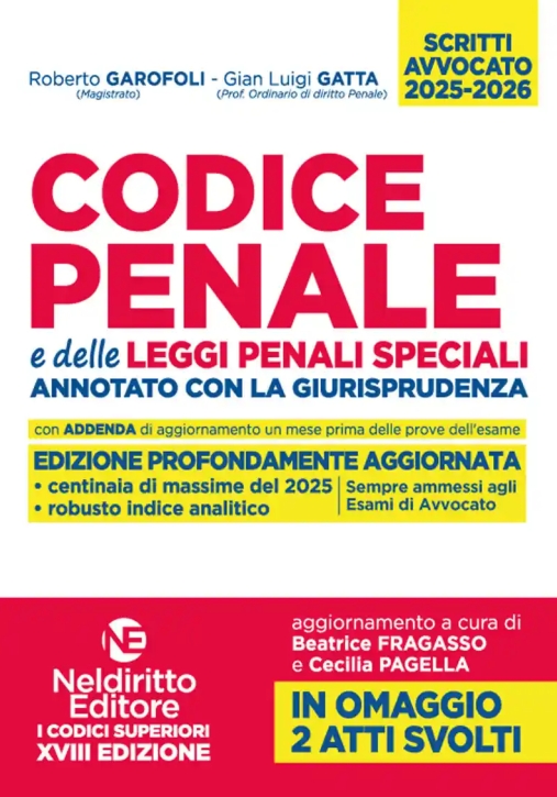 Immagine 0 di Codice Penale 202526 Avvocato