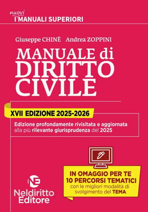 Immagine 0 di Manuale Superiore Dir.civile 2025 17ed.