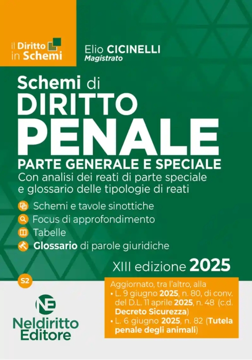 Immagine 0 di Schemi Diritto Penale 2025 13ed.