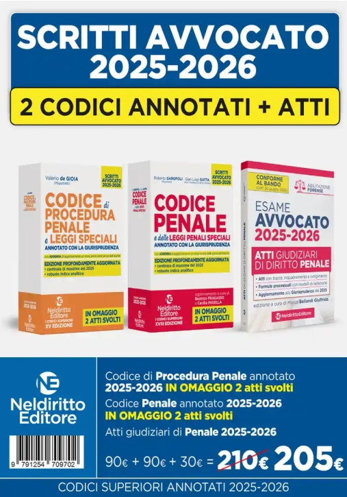 Immagine 0 di Kit Codici Pen-p.pen.202526 Atti Penal
