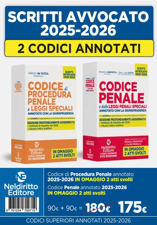 Immagine 0 di Kit Codici Ann.pen-p.pen.202526 Avvoc.