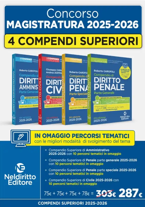 Immagine 0 di Kit 4v - Compendi Superiori 2025