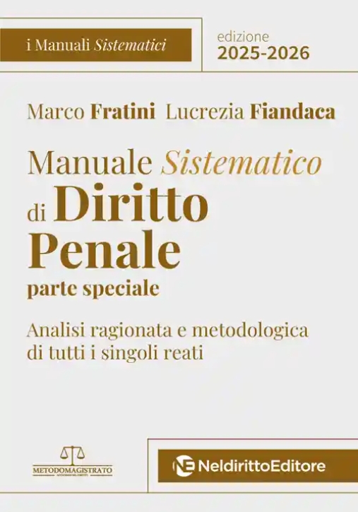 Immagine 0 di Manuale Sistematico Dir.penale P.spec.