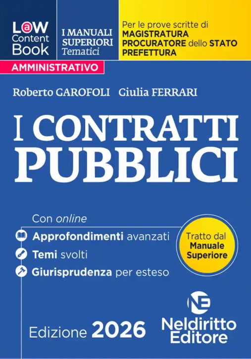 Immagine 0 di Contratti Pubblici Manuali Sup.2026