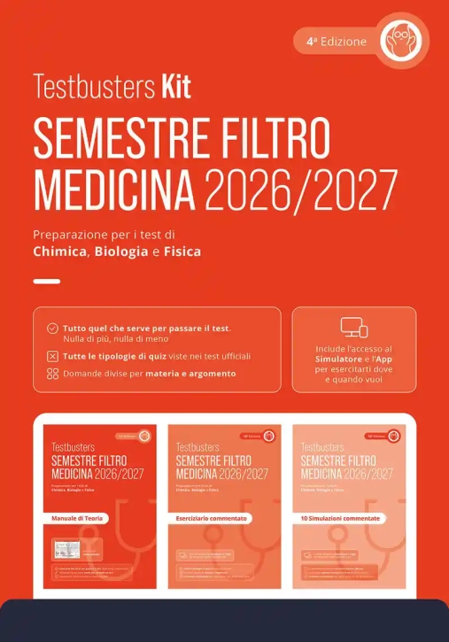 Immagine 0 di Medicina - Kit3v Semestre Filtro