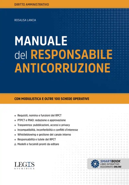 Immagine 0 di Manuale Responsabile Anticorruzione