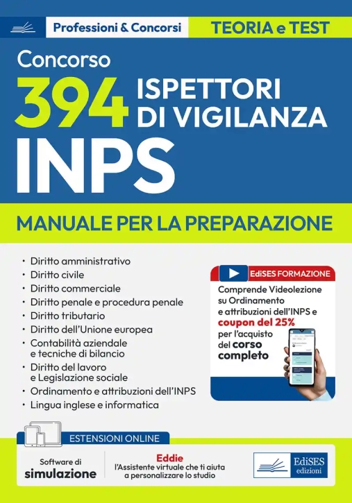 Immagine 0 di 394 Ispettori Vigilanza Inps - Manuale