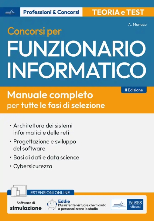 Immagine 0 di Funzionario Informatico - Manuale + Quiz